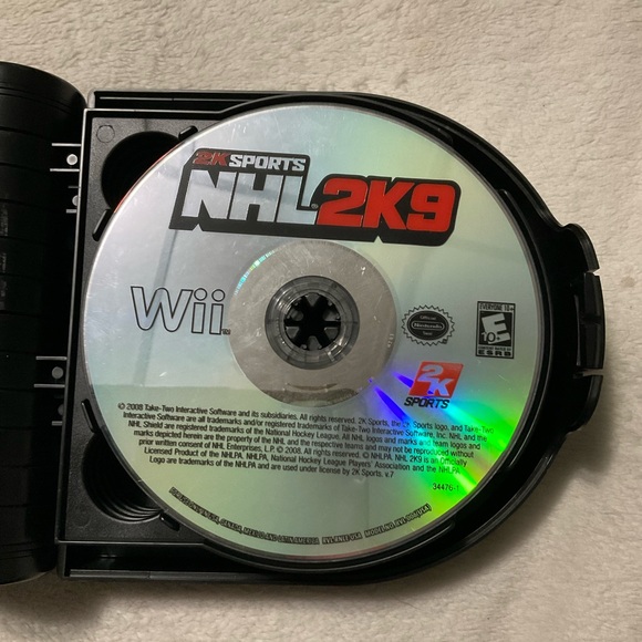 Nintendo Other - NHL 2K9 Wii Game